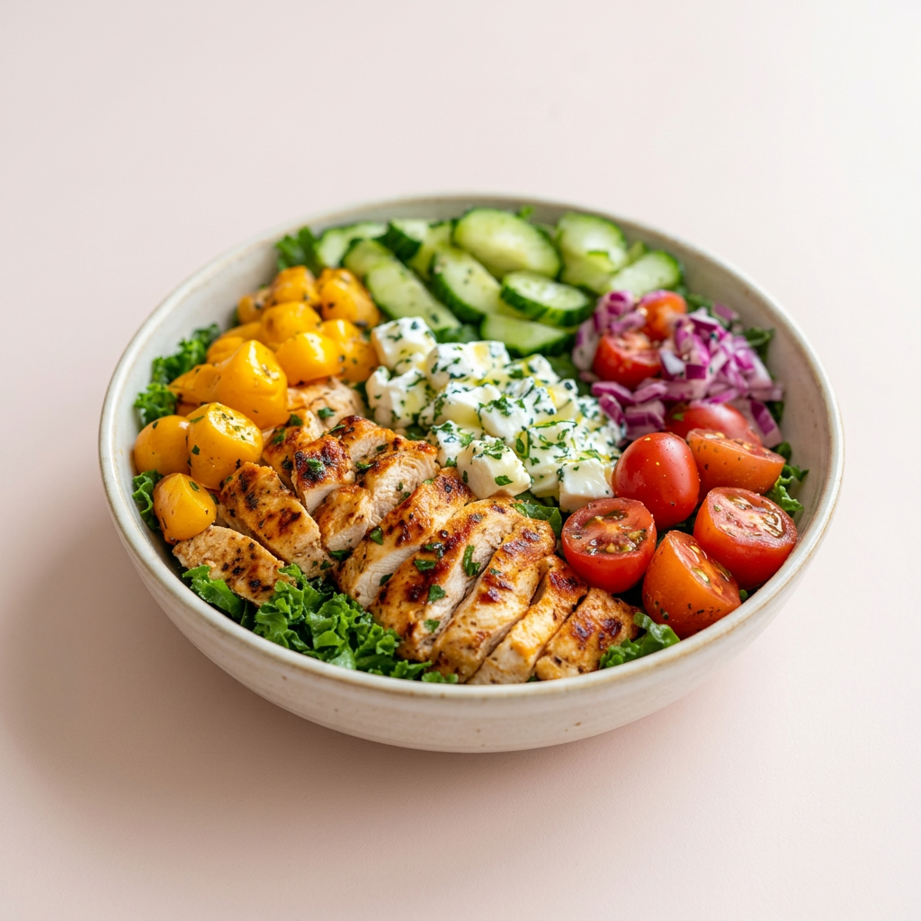 Grilled Chicken Garden Bowl